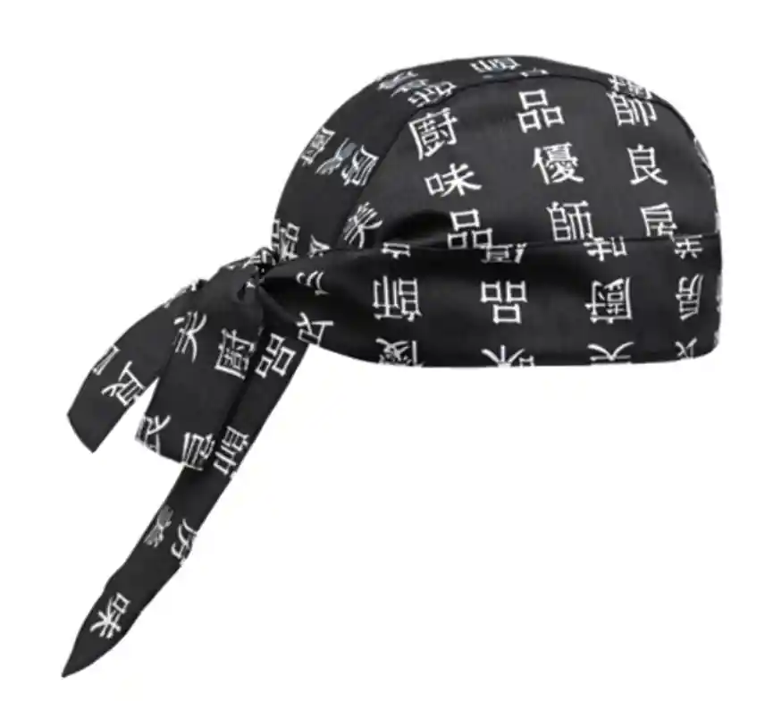 Bandana Chen-da sagomata Fantasia lettere in giapponese Promozione