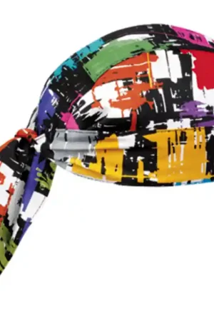 Bandana Grafich sagomata in cotone Colore Fantasia Sconto