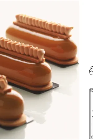 Offerta Stampo in silicone per monoporzione Confy 3D Eclair di Pavoni Professional