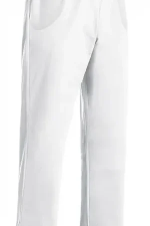 Ultimissimo Modello Pantalone BIANCO Unisex regolabile in vita con coulisse