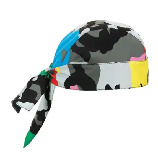 Super Prezzo Bandana Camouflage sagomata in cotone