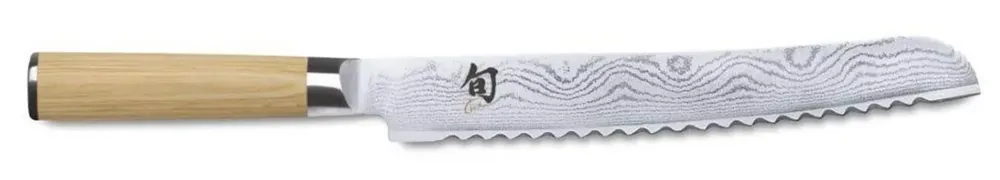 A Buon Prezzo Coltello pane cm. 22,5 damasco Serie Shun Classic White di Kai