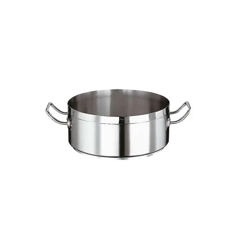 A Buon Prezzo Casseruola bassa acciaio inox 28 cm Paderno Serie 2100