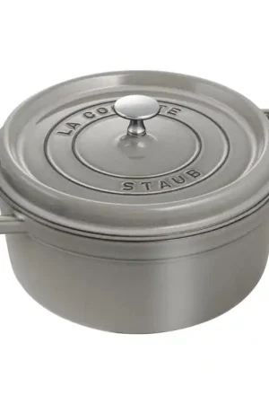 A Buon Prezzo Cocotte rotonda in ghisa smaltata 24 cm Staub La Cocotte