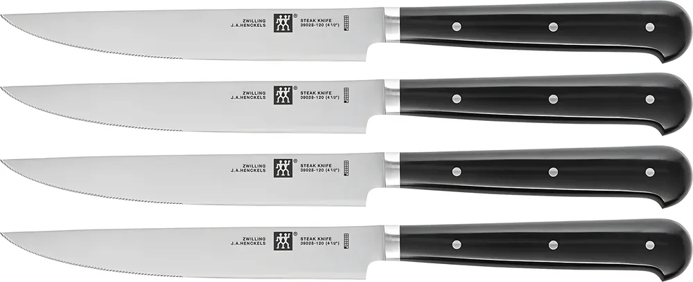 Zwilling set di 4 Coltelli microdentati da bistecca 39029-001 Bestseller