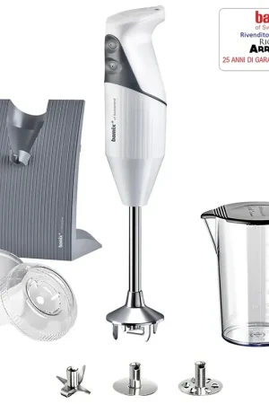 Nuovo Arrivo Bamix SwissLine bianco 200W BX SL WH Minipimer frullatore