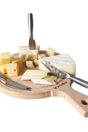 Boska Kit formaggio tondo "Amigo" 4 pezzi cm Ø24x33x2 Nuova Collezione