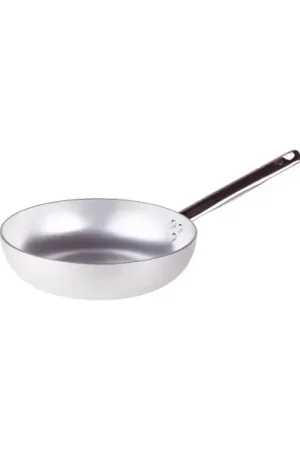 PADELLA SVASATA ALTA IN ALLUMINIO 3 MM Ø 28 CM BALDASSARE AGNELLI Reso Gratuito