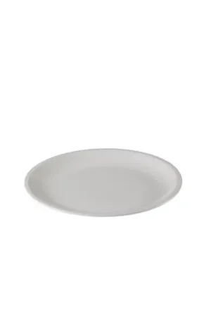 Acquista Ora PIATTO PIANO BIANCO LE PERLE Ø 23 H.2 CM IN MELAMINA LEONE