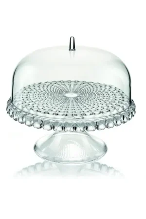 Vendita Finale TIFFANY ALZATA CON CAMPANA CM.30 TRASPARENTE