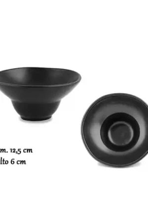 A Buon Prezzo PIATTINO PASTA BOWL MINI CM.12,5 YOKO IN PORCELLANA NERO