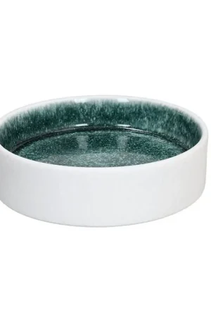 Tognana Elipse White Teal Coppetta Bowl Double Face Bianco-Verde Offerta Del Giorno