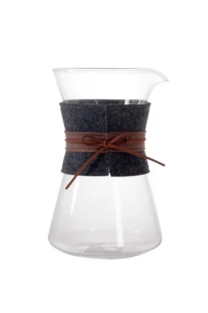 ILSA Caraffa per coffee brewing in vetro borosilicato con fascia in tessuto cl 90 Offerta Speciale