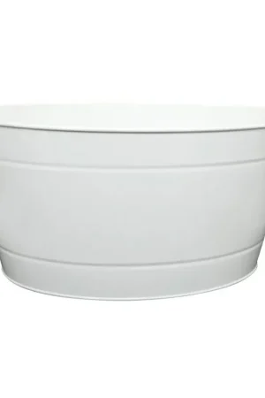 Direttamente Dal Produttore ILSA Party Secchiello in metallo verniciato bianco cm 40x28x22