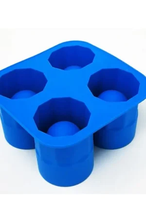 Nuovo Arrivo ILSA Mixage Stampo in silicone a forma di 4 bicchierini di ghiaccio