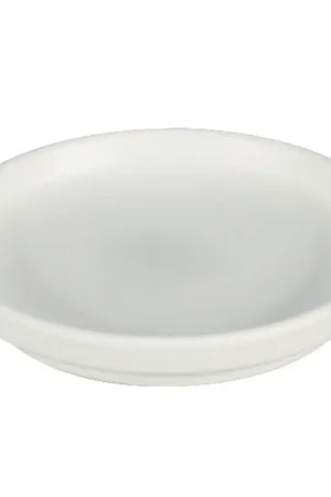 EFAY Taiji Piatto piano bianco in melamina cm 21,5x21,5x3,1 Consegna Rapida