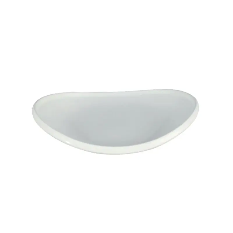 A Buon Prezzo EFAY Taiji Vassoio curvo ovale bianco in melamina cm 22,9x17,1x4,1