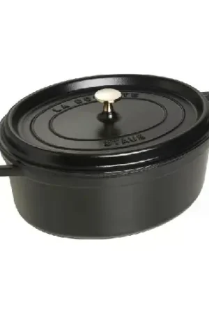 ZWILLING Staub Cocotte Ovale 29 cm in Ghisa Nera Sconto