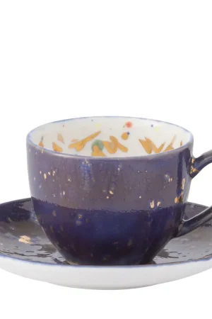 Apollo Bianco Set di 2 tazze e piattini da caffè espresso Promo Stagionale