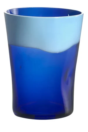 Set di 6 Dandy in vetro azzurro e blu di Stefano Marcato Promo Stagionale