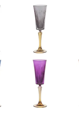 Set di 6 calici da champagne Domina Prezzo Basso