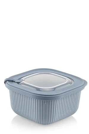 A Buon Prezzo H&H Contenitore Easyline Quadrato Blu Cc 1100