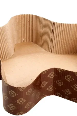 3 Stampi Stella Easybake In Carta Per Pandoro Cm25X25X6H Di Tendenza