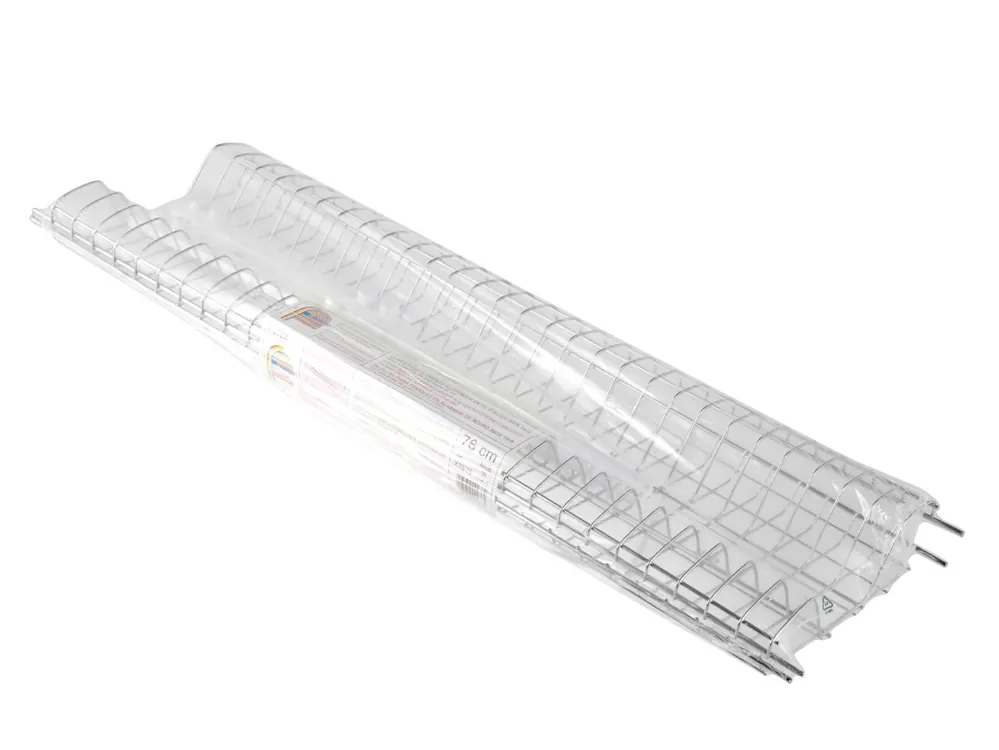 2 Griglie Filtex Per Pensili In Acciaio Inox Cm76X24X6H Esclusivo