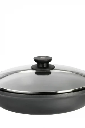Saldi PINTI INOX Tegame 2 Manici Antiaderente Efficient Con Coperchio Cm20