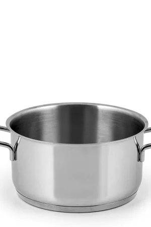 A Buon Prezzo H&H Casseruola Inox Elodie Fondo A Induzione 2 Manici Cm16