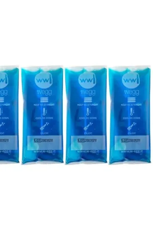 5 Gelatine Con Gel Refrigerante Per Rinfrescatore Reso Gratuito