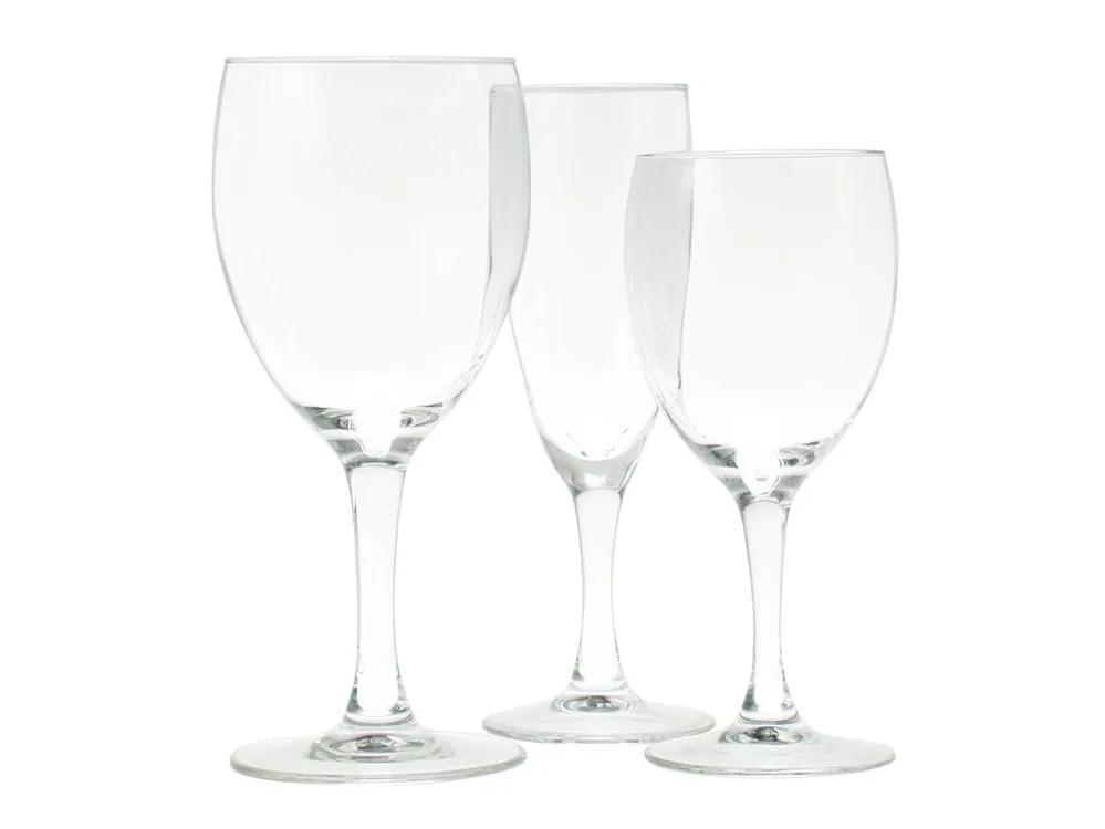 12 Calici In Vetro Elegance Acqua Scelto Dai Clienti
